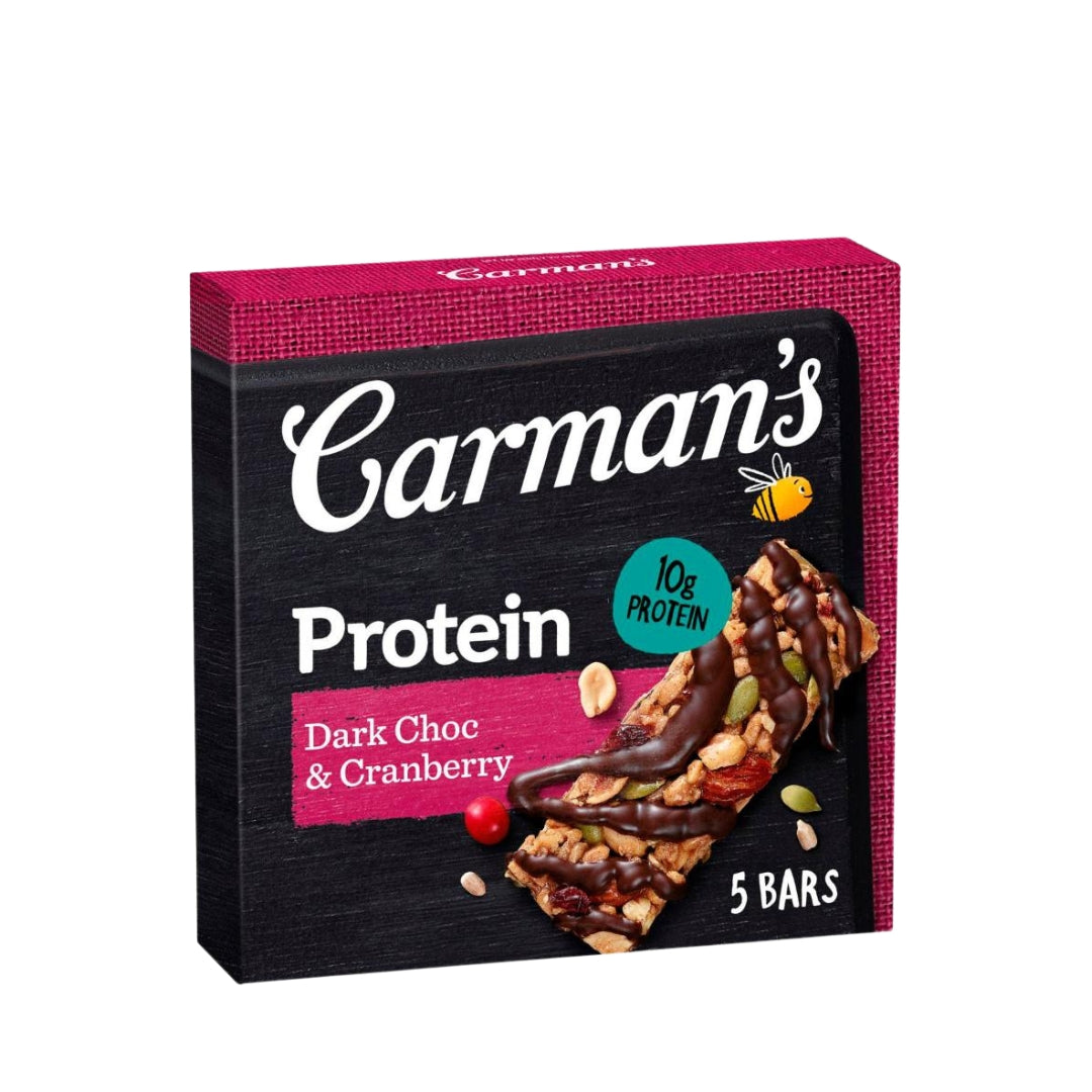 Carman’s Protein Bars – Dark Choc (Pack of 5)