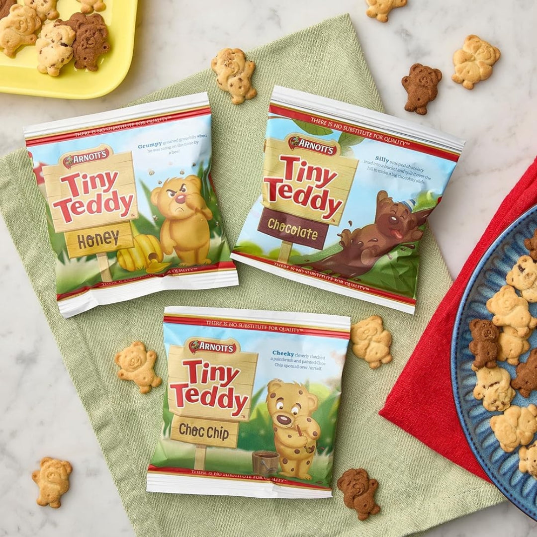 Arnott’s Tiny Teddy – Chocolate (Pack of 6)