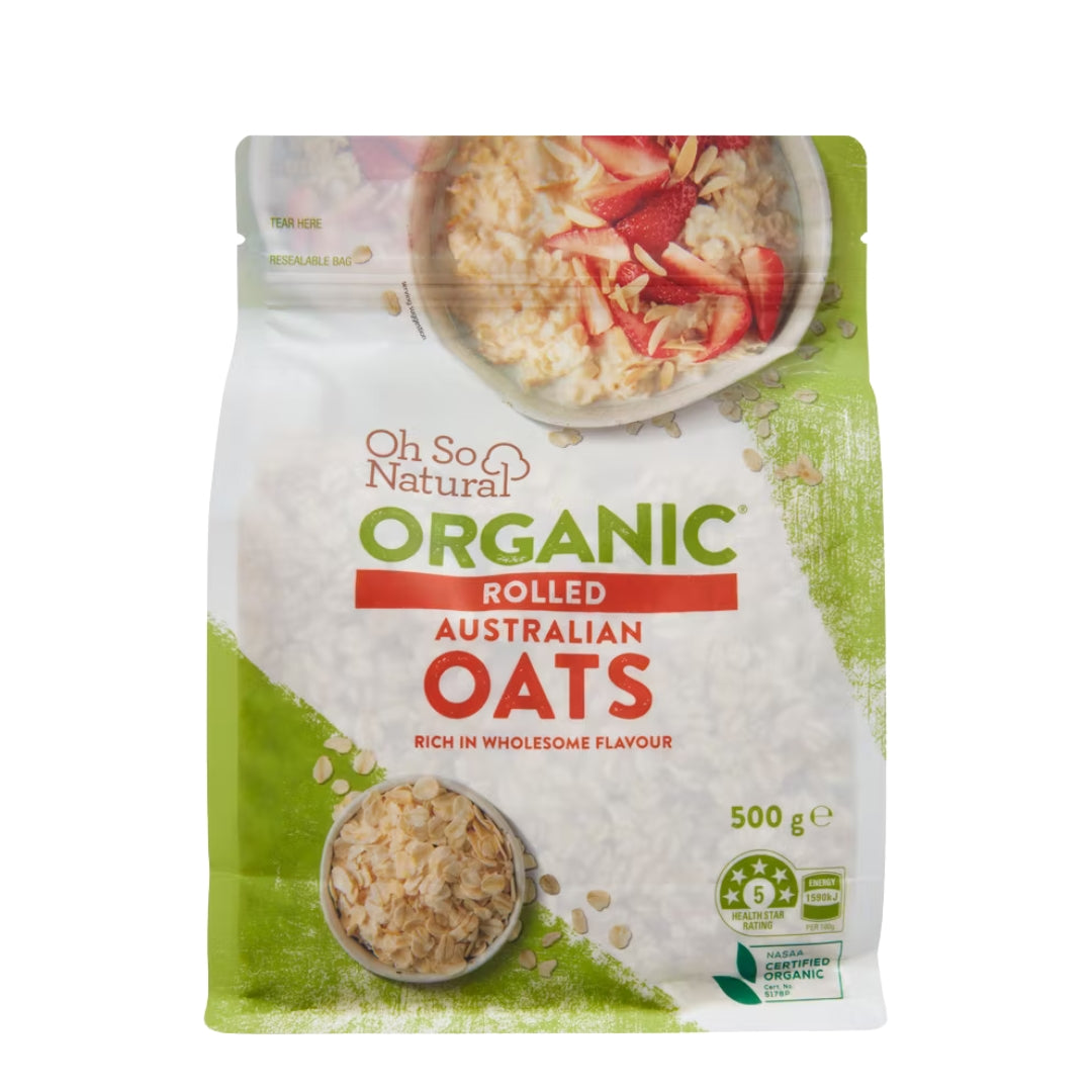 Oh So Natural Organic Rolled Oats